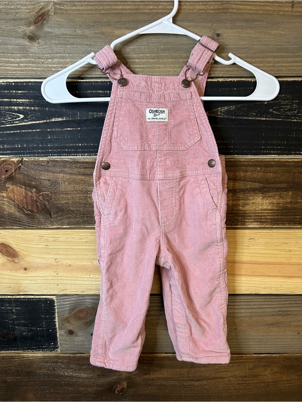 OshKosh B'gosh Pink Corduroy Kids Overalls